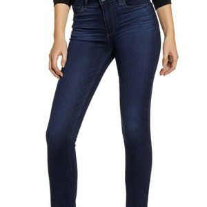 PAIGE Denim SKYLINE SKINNY Malia Dark Wash Size 24